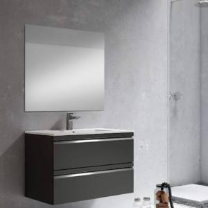 Conjunto Mueble de baño Medas - 80 Luxe Aguamarina