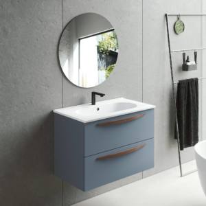 Conjunto Mueble de baño Medas - 80 Luxe Aguamarina