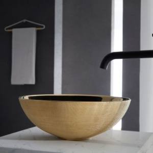 Lavabo Viso Bath Garbo sobre encimera de cerámica - Maison de Luxe