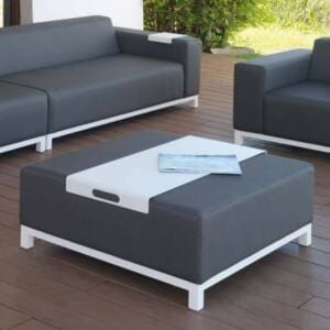 Sofá de 2 plazas de Aluminio para exterior Colección RONDA